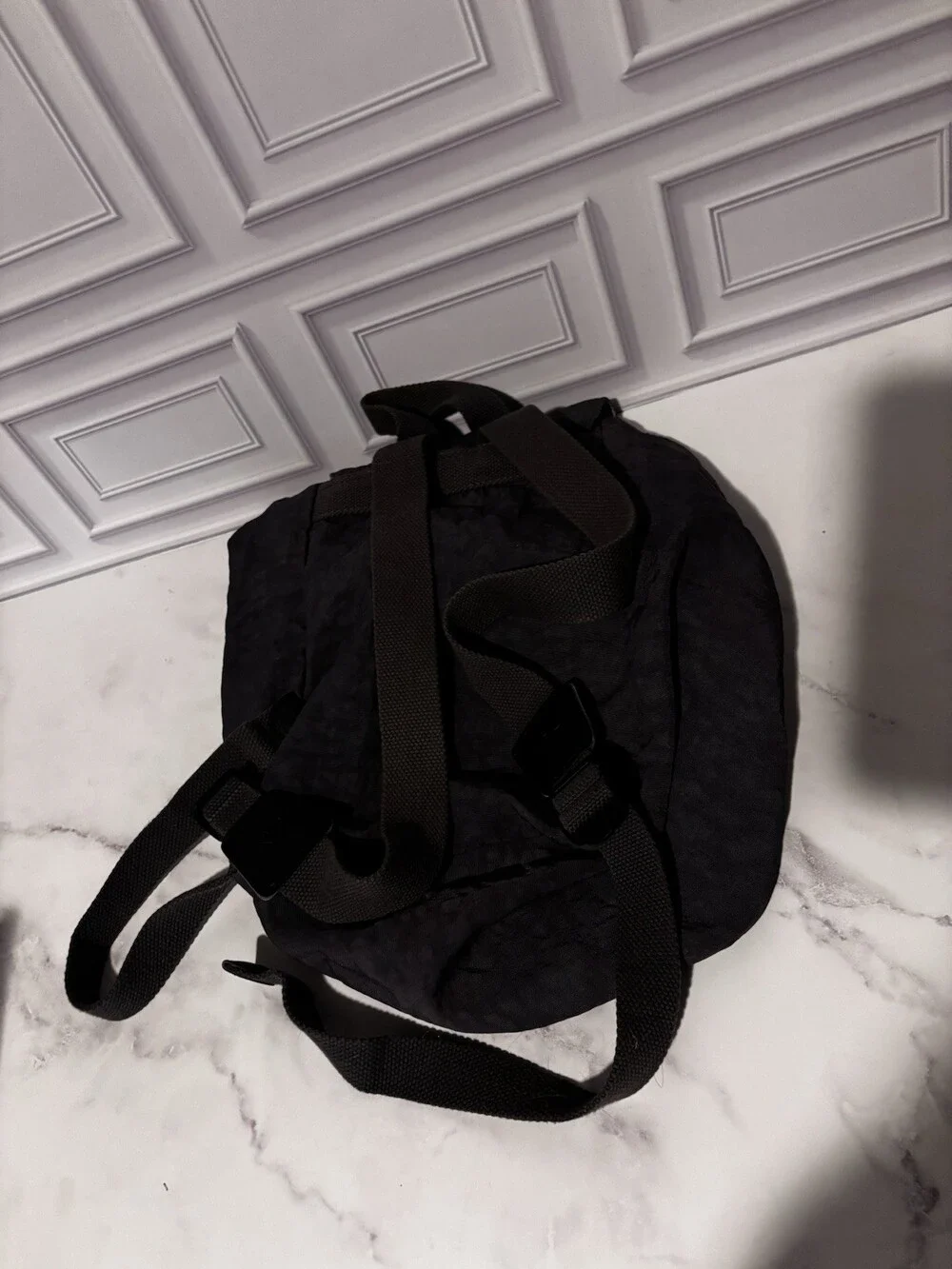 Kipling Scoop Medium Backpack Gray Nylon Monkey Keychain BP2376 Bookbag Bag